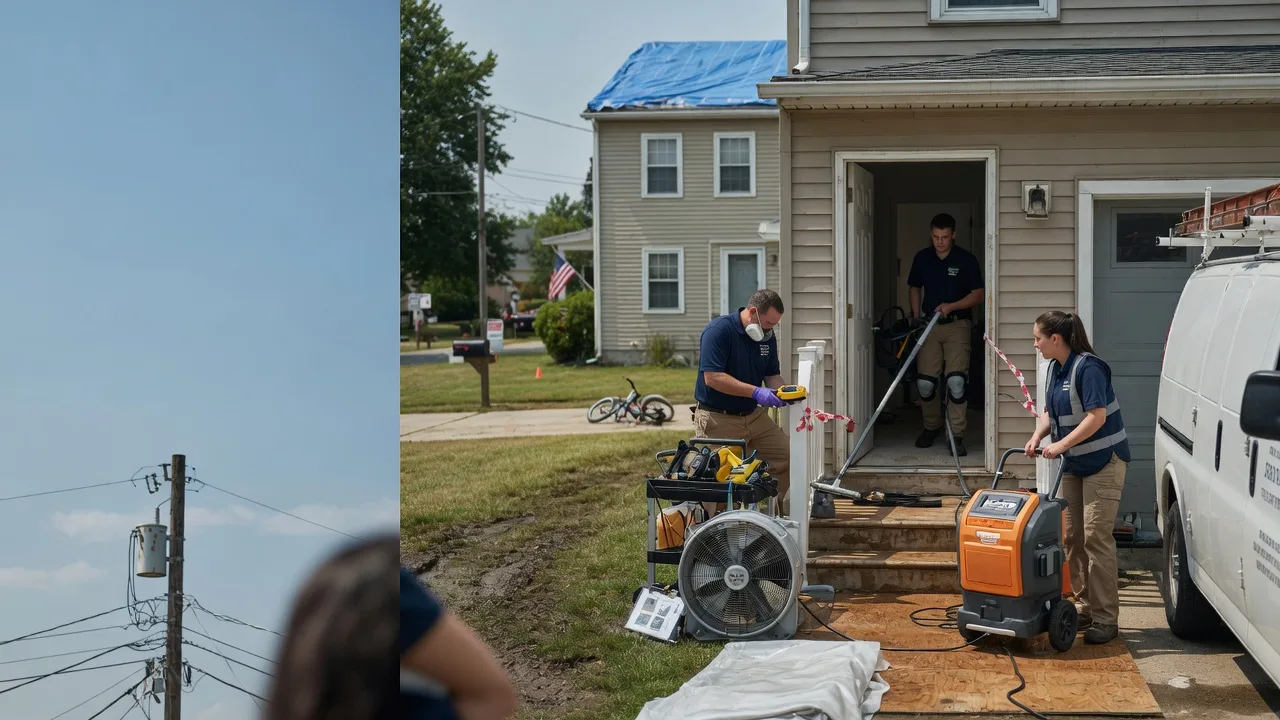 Water Damage Repair in Liberty, IN near me